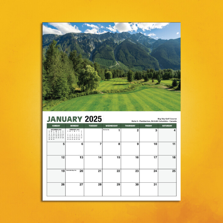 Premier Golf January Spread