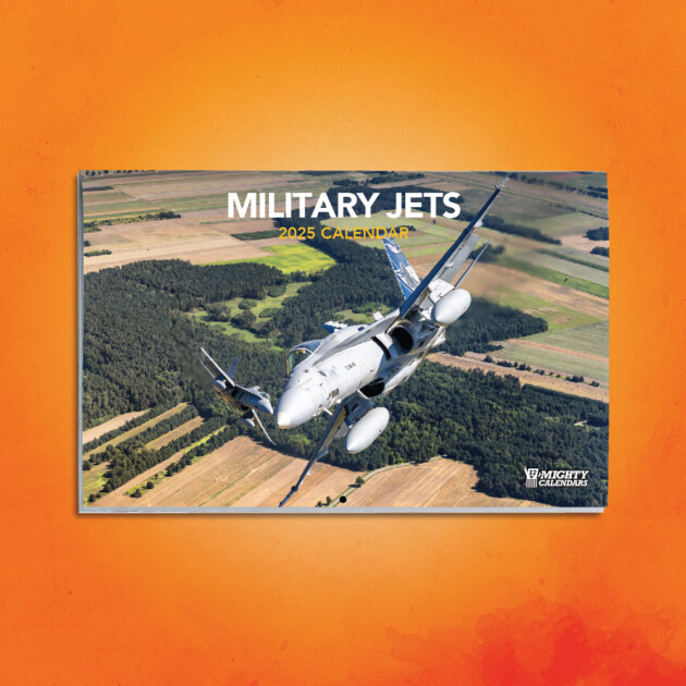 Military Jets Retail Calendar Cover