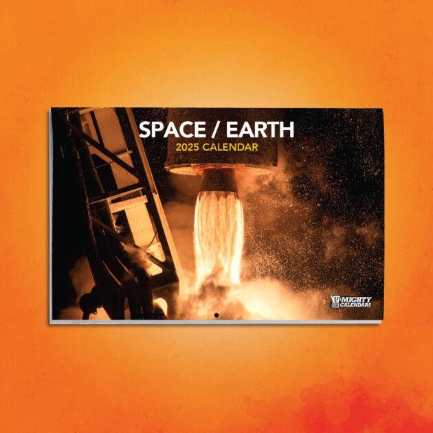 Space/Earth Retail Calendar Cover